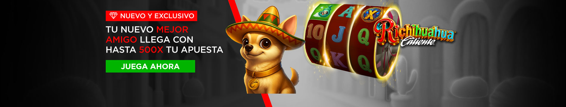 Caliente welcome bonus 100% up to GTQ 2,000 plus free spins